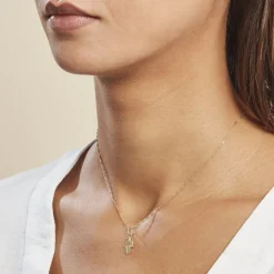 Pendentif Fatima Or Jaune