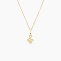 Pendentif Fausta Musique Or Jaune
