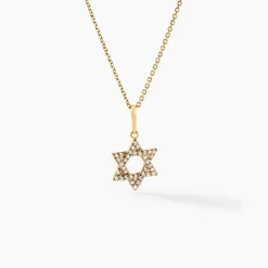 Pendentif Faye Or Jaune Oxyde De Zirconium
