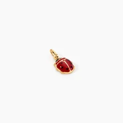 Pendentif Fedelina Coccinelle Or Jaune