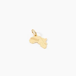 Pendentif Gaietana Afrique Or Jaune