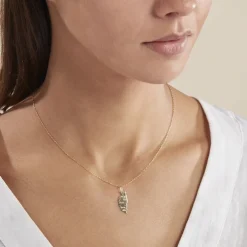 Pendentif Gaietana Corse Or Jaune