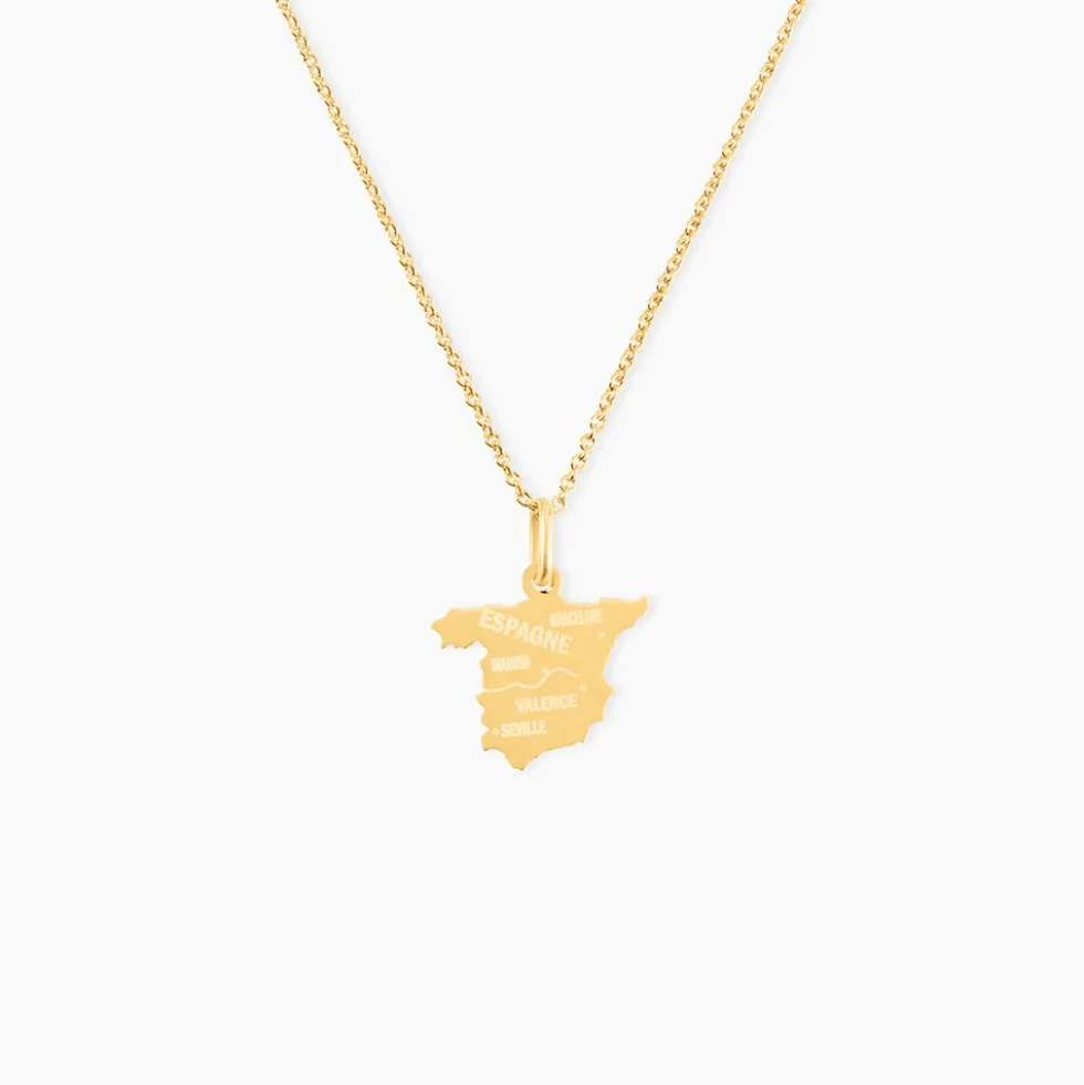 Pendentif Gaietana Espagne Or Jaune