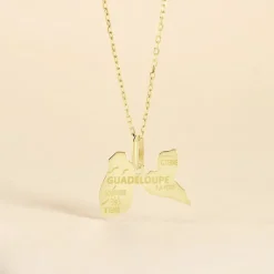 Pendentif Gaietana Guadeloupe Or Jaune