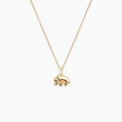 Pendentif Gernot Elephant Or Jaune