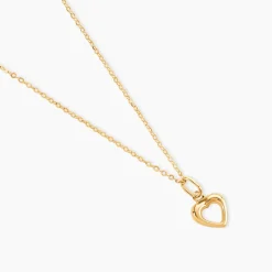 Pendentif Gill Coeur Bombe Or Jaune