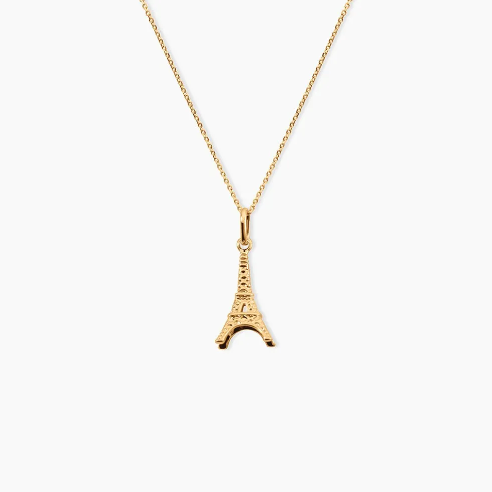 Pendentif Gustave Plaqué Or Jaune