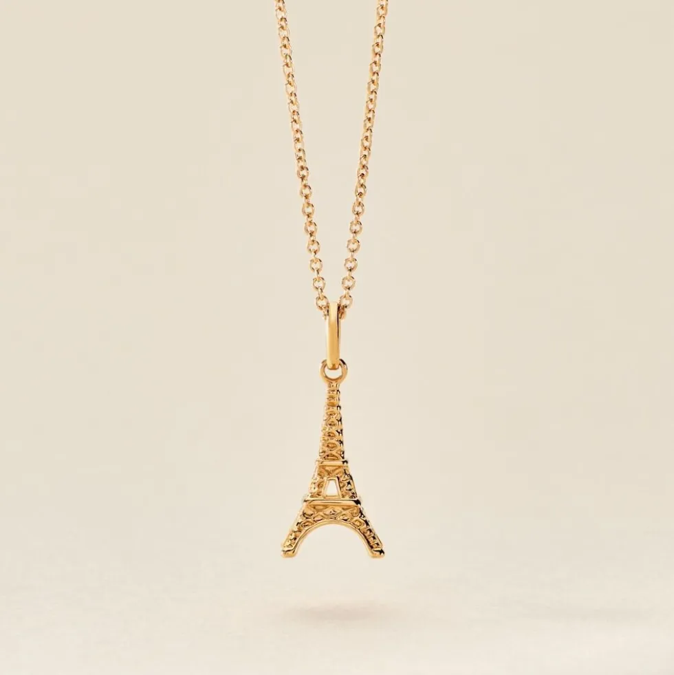 Pendentif Gustave Plaqué Or Jaune
