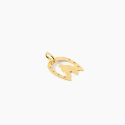 Pendentif Hadia Fer A Cheval Or Jaune