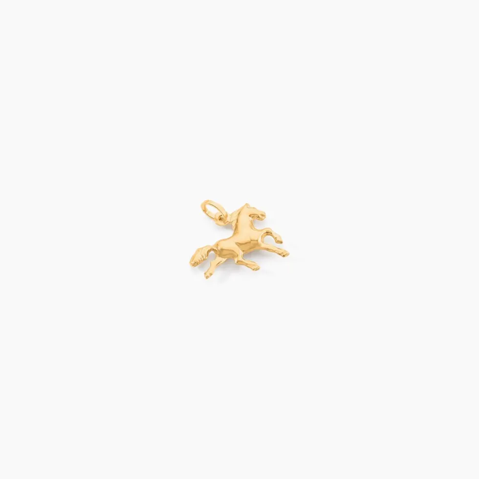 Pendentif Hagan Cheval Or Jaune
