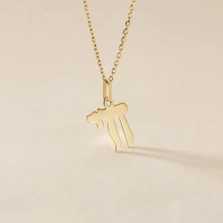 Pendentif Hai Or Jaune