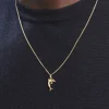 Pendentif Haizia Dauphin Or Jaune