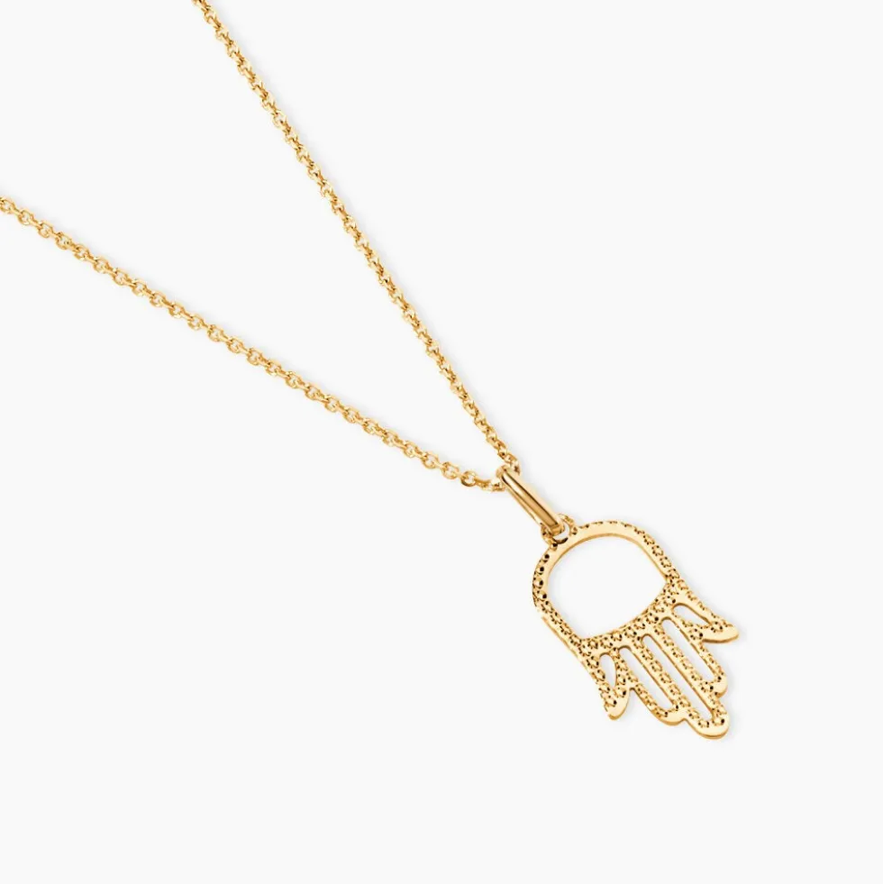 Pendentif Hectorienne Fatim Or Jaune