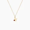 Pendentif Helidie Coccinelle Lettre Or Jaune