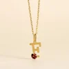 Pendentif Helidie Coccinelle Lettre Or Jaune