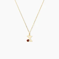 Pendentif Helidie Coccinelle Lettre Or Jaune
