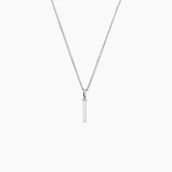 Pendentif Ionia Lettre Or Blanc
