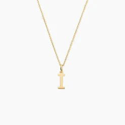 Pendentif Ionia Lettre Or Jaune
