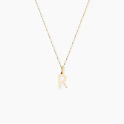 Pendentif Ionia Lettre Or Jaune