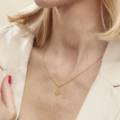 Pendentif Julius Scooter Or Jaune