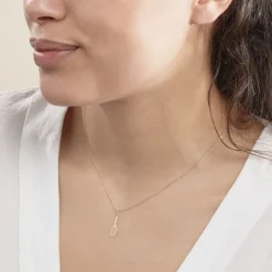 Pendentif Julius Sport Tennis Or Jaune