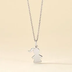 Pendentif Kids Argent Blanc