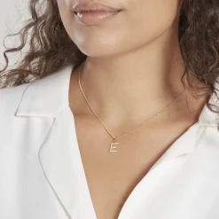 Pendentif Klementine Or Jaune Oxyde De Zirconium