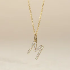 Pendentif Klementine Or Jaune Oxyde De Zirconium