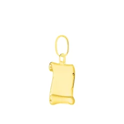 Pendentif Lamie Zodiaque Parchemin Or Jaune