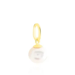Pendentif Lenonie Or Jaune Perle De Culture