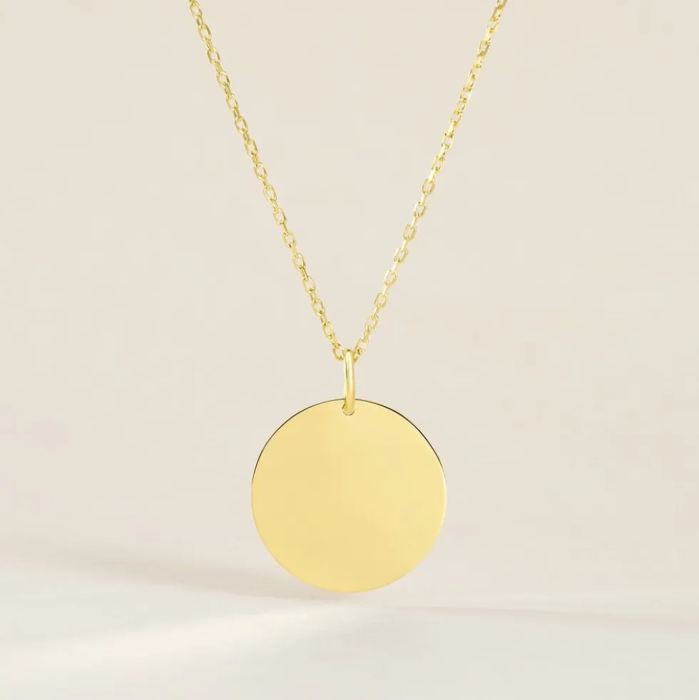 Pendentif Lisa Or Jaune