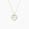 Pendentif Loove Or Jaune Diamant