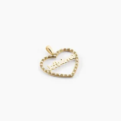 Pendentif Loove Or Jaune Diamant