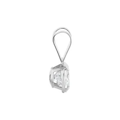 Pendentif Mabila Or Blanc Oxyde De Zirconium