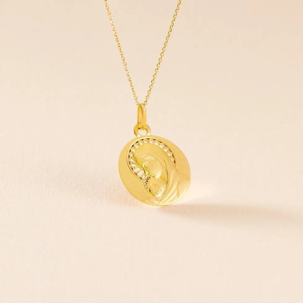 Pendentif Marie Or Jaune