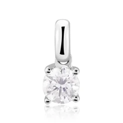Pendentif Or Blanc Victoria Diamant
