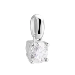 Pendentif Or Blanc Victoria Diamant