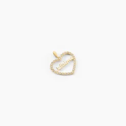 Pendentif Or Jaune Derry Oxyde De Zirconium