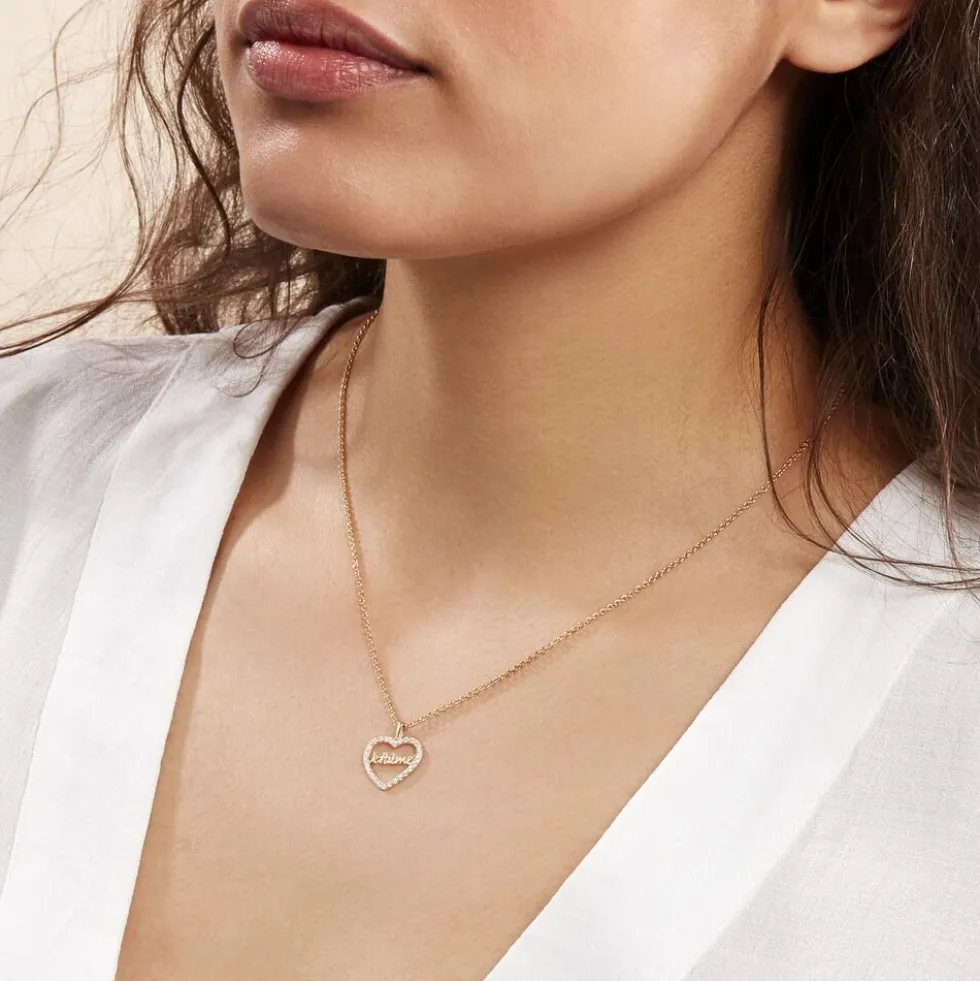 Pendentif Or Jaune Derry Oxyde De Zirconium