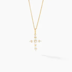 Pendentif Or Jaune Neottie Oxydes