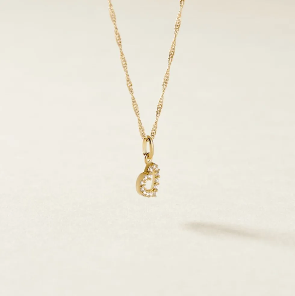 Pendentif Or Jaune Oxyde