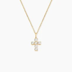 Pendentif Or Jaune Sebastian Oxyde De Zirconium