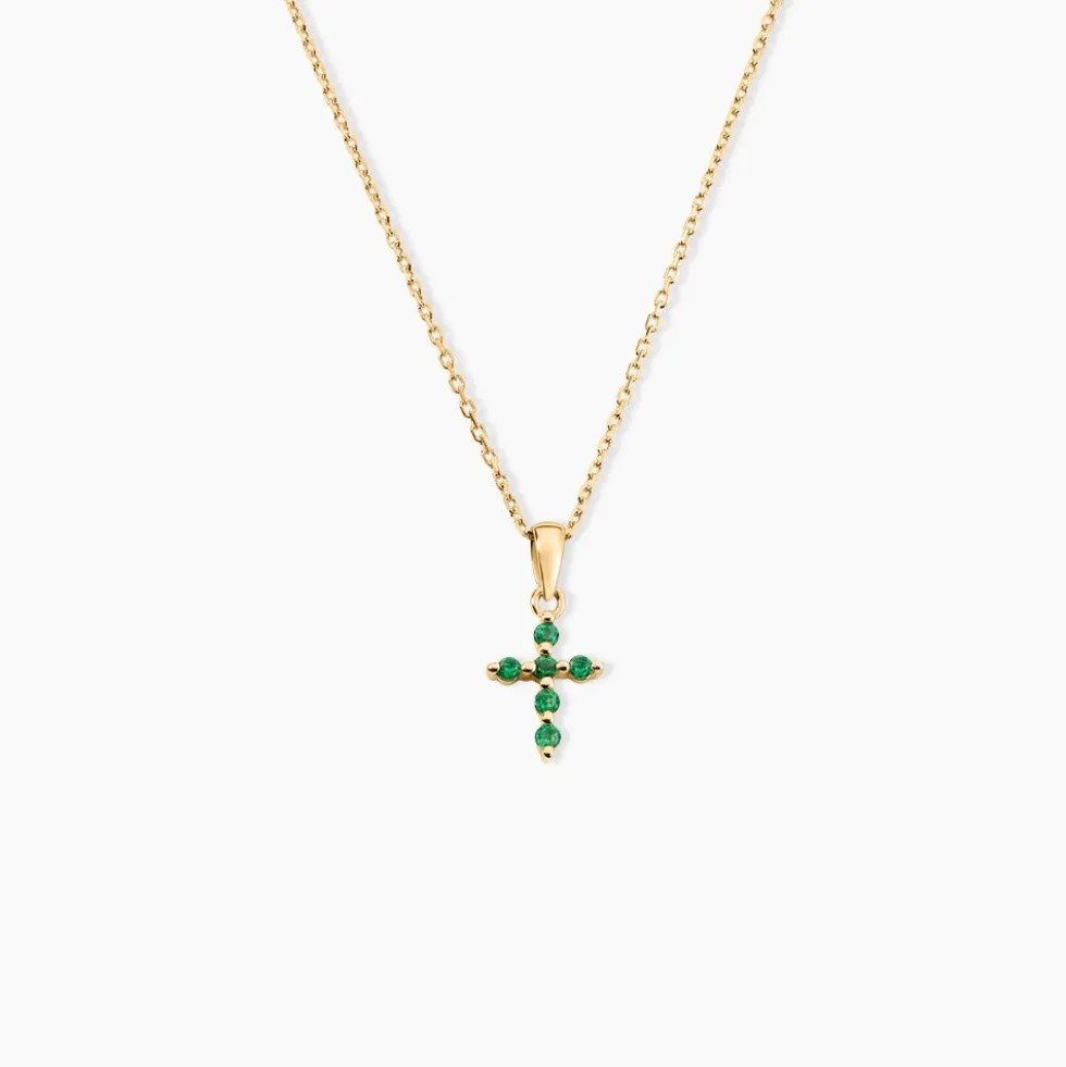 Pendentif Or Jaune Stanley Emeraude