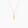 Pendentif Scabieuse Or Jaune