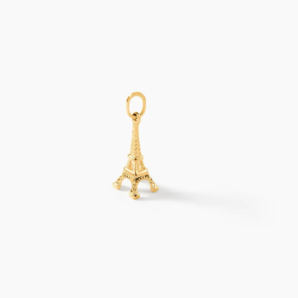 Pendentif Tour Eiffel Or Jaune