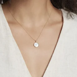 Pendentif Ultane Or Jaune Nacre
