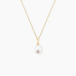 Pendentif Yoela Or Jaune Perle De Culture