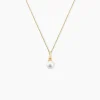 Pendentif Yoela Or Jaune Perle De Culture