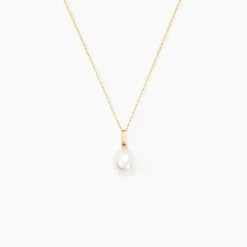 Pendentif Yoela Or Jaune Perle De Culture