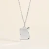Pendentif Zodiaque Parchemin Argent Blanc